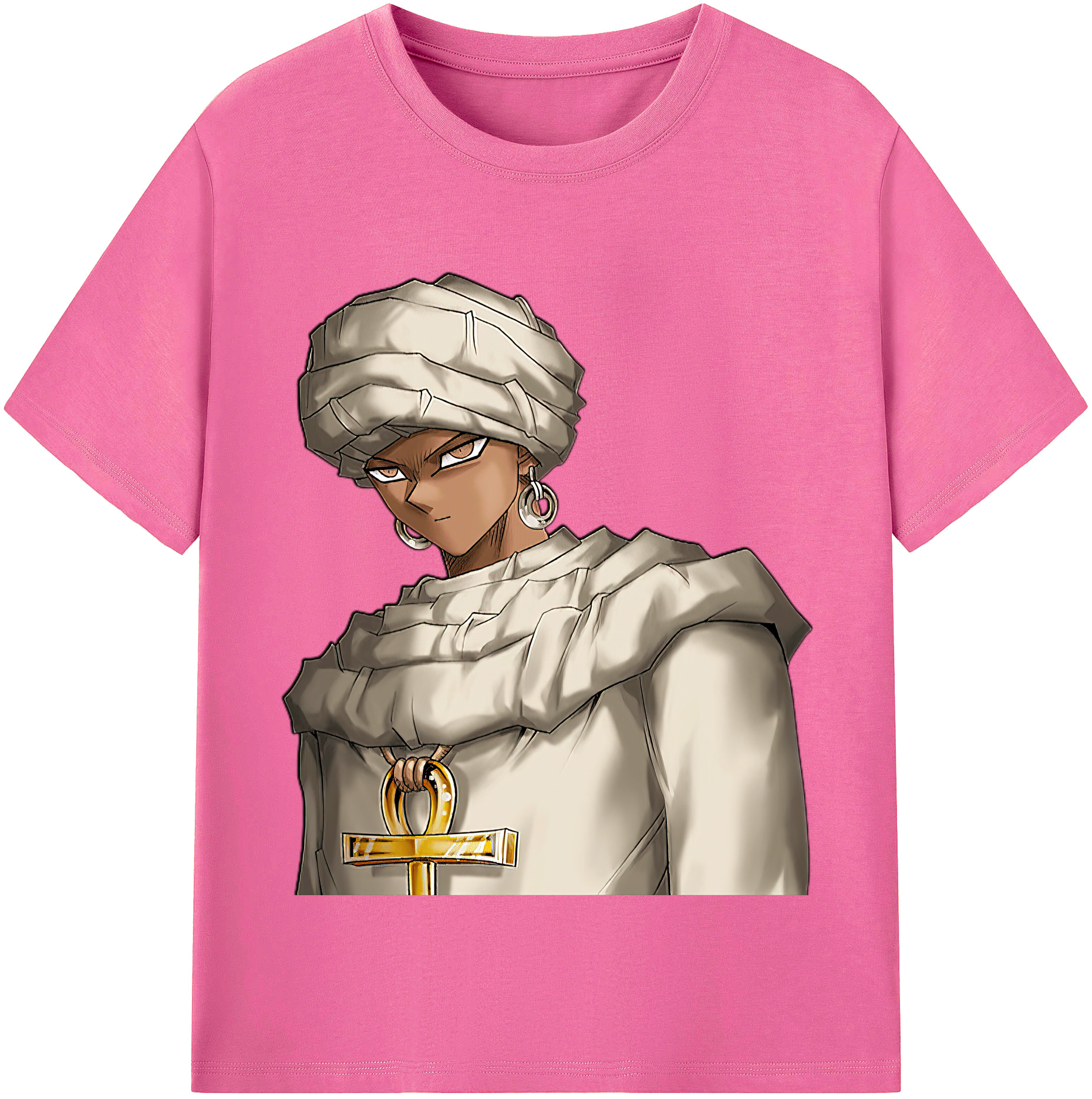 （画像用） 遊☆戯☆王 Yu-Gi-Oh! レディースカジュアルプリントTシャツ（綿100％）